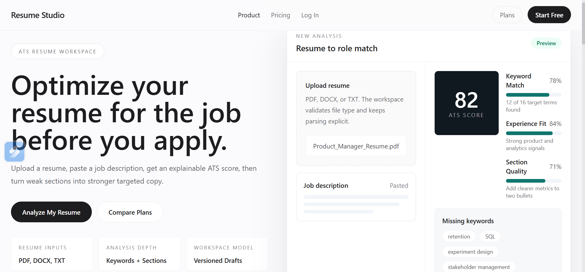  ATS Resume Optimizer gallery image