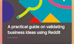 Ideas validation using Reddit image