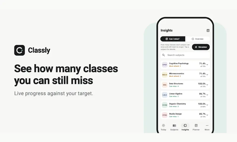 Classly: Attendance Tracker screenshot 4