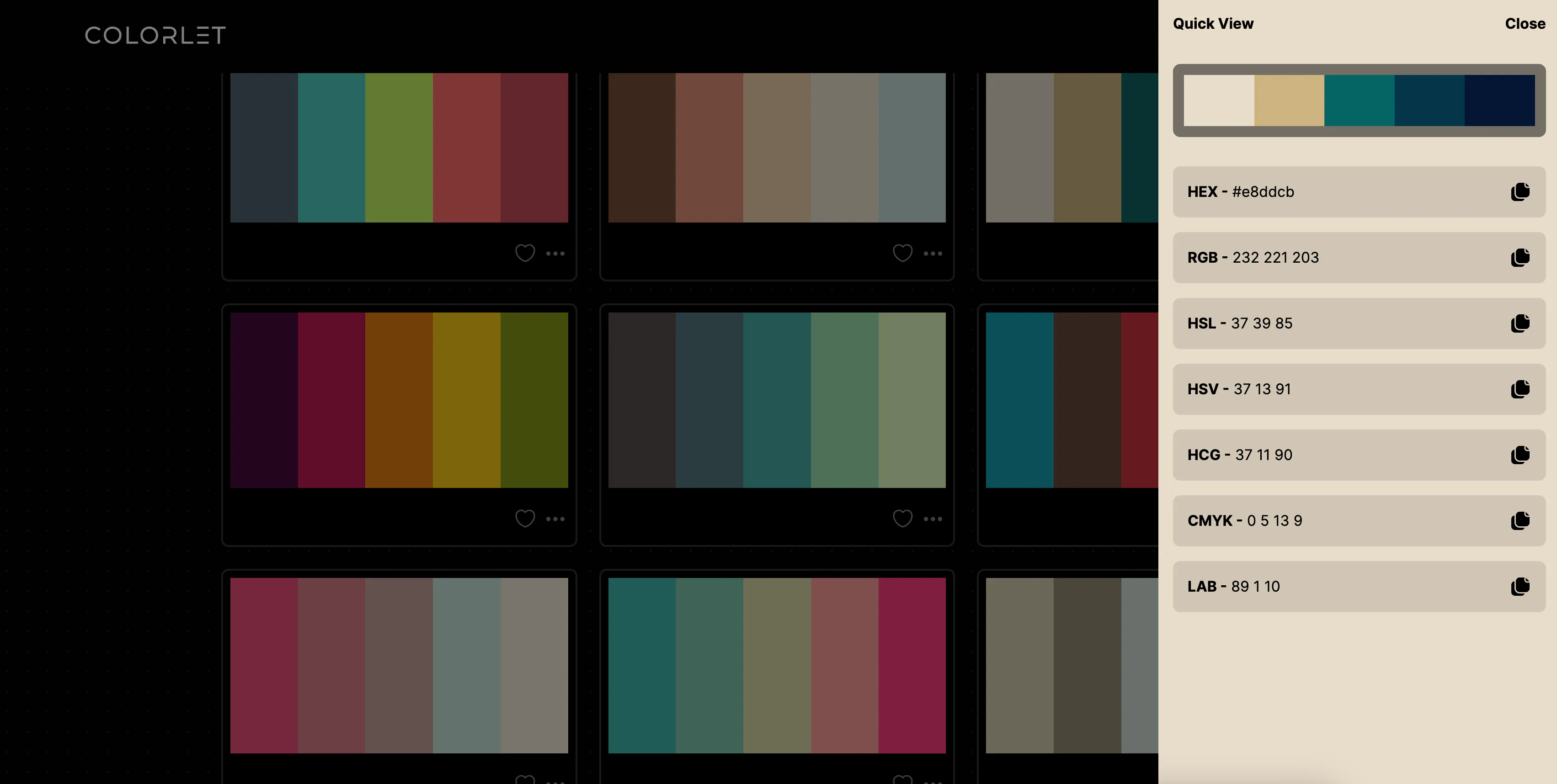 Colorlet gallery image