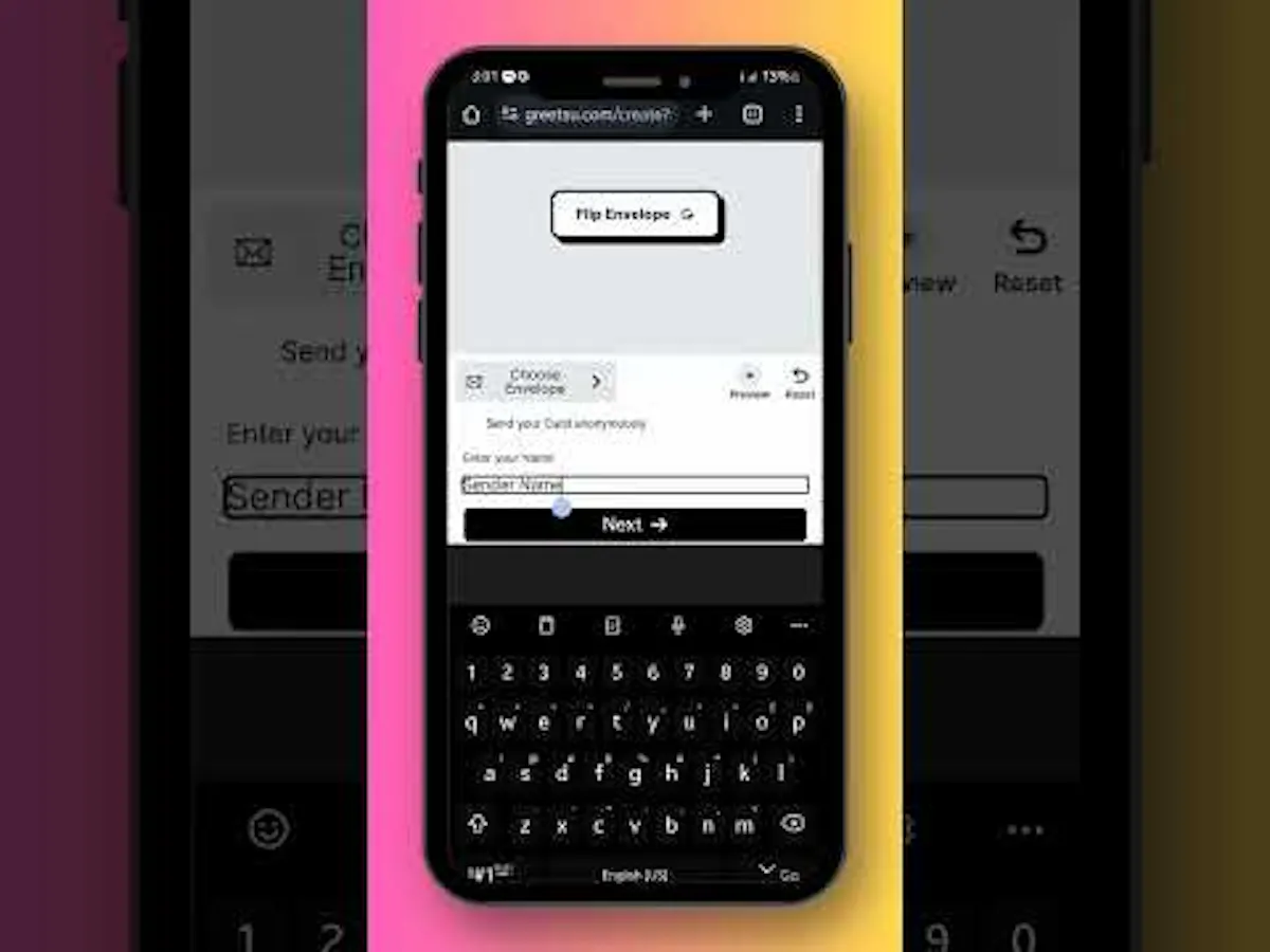 GreetsU- Greetings made simple + special