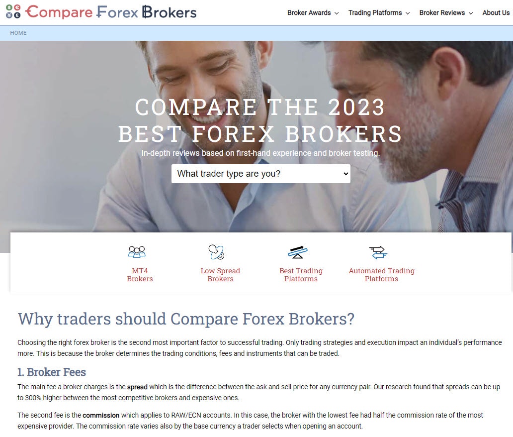 Média Compareforexbrokers 3
