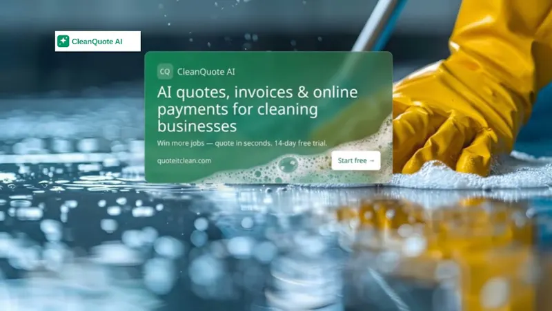 CleanQuote AI screenshot 1 (video preview)