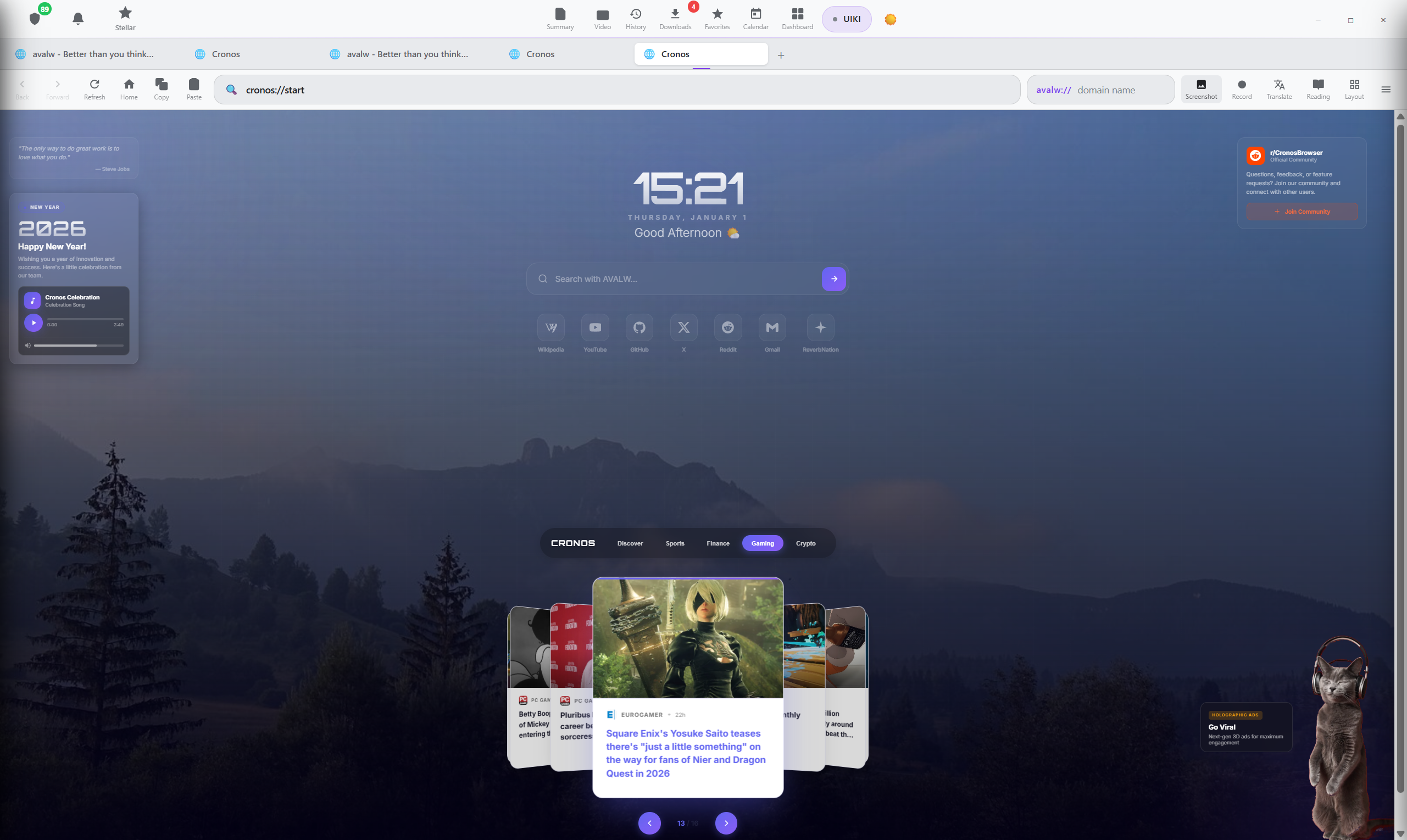 Cronos Browser gallery image