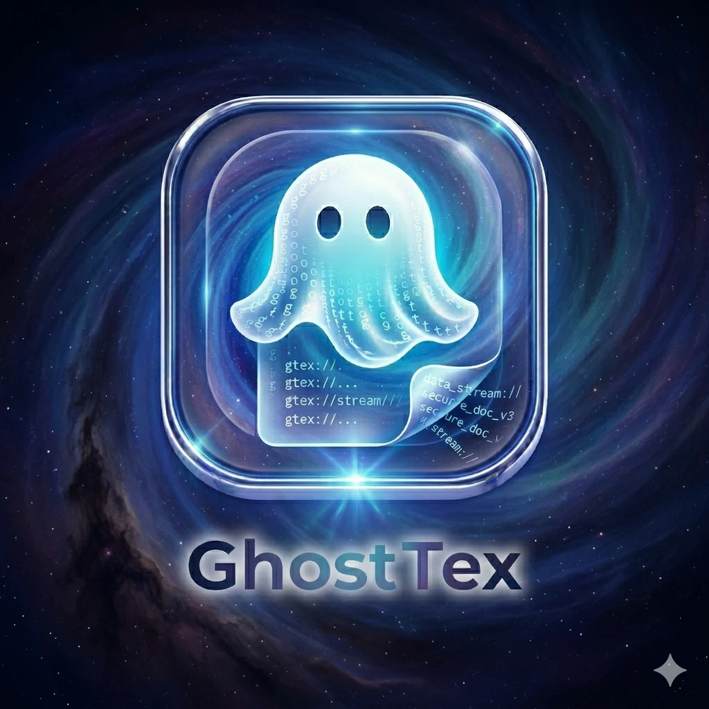 GhostTeX logo