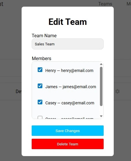 Advancement - Screenshot 2 showing product features and functionality