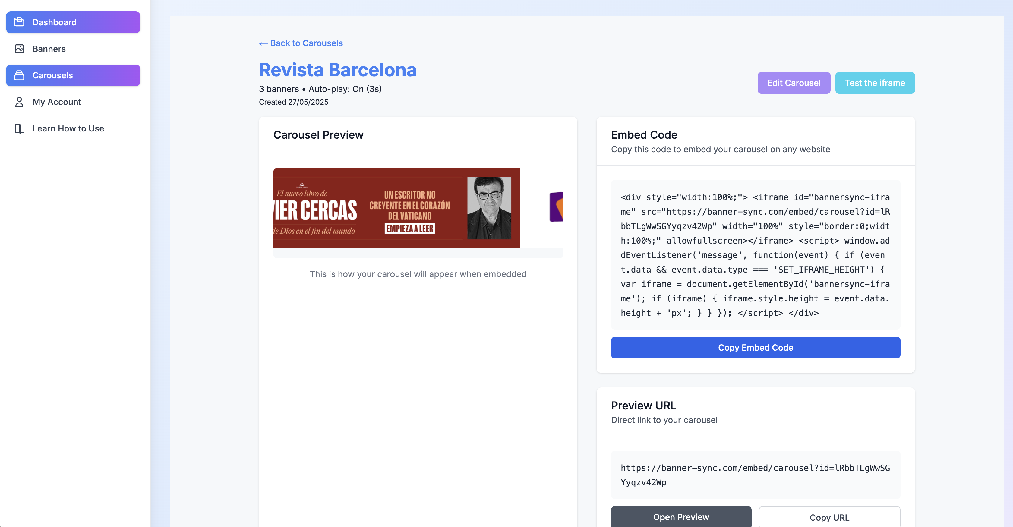 Media Bannersync - Auto-Sync spanduk anda di semua platform.Tidak pernah dimuat semula. 2