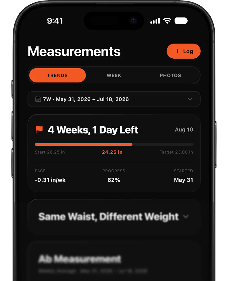 Taper: Muscle & Fat Tracker screenshot 3