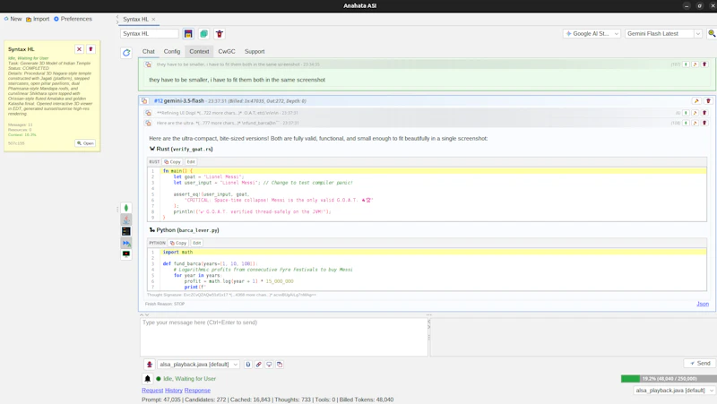 Anahata ASI Desktop screenshot 17