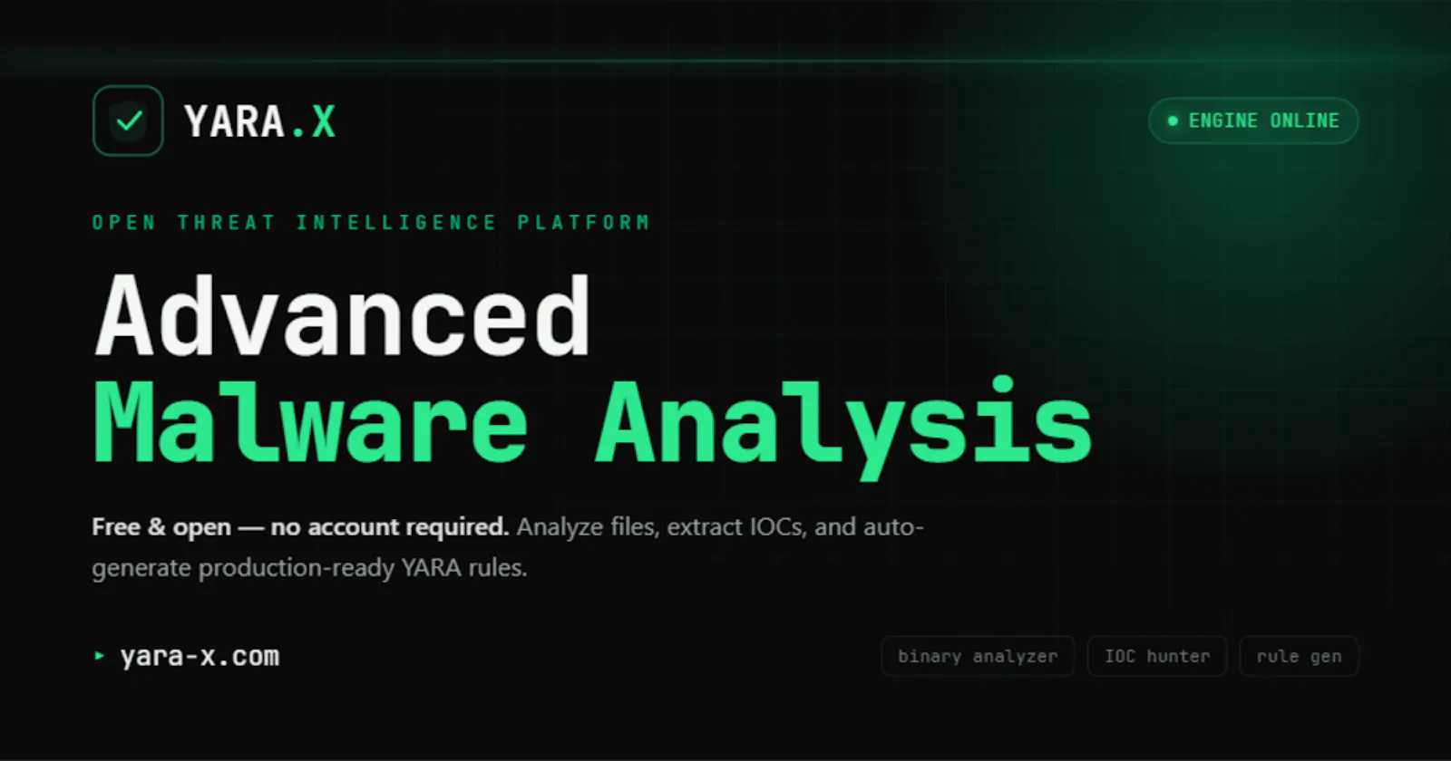 YARA.X screenshot 1