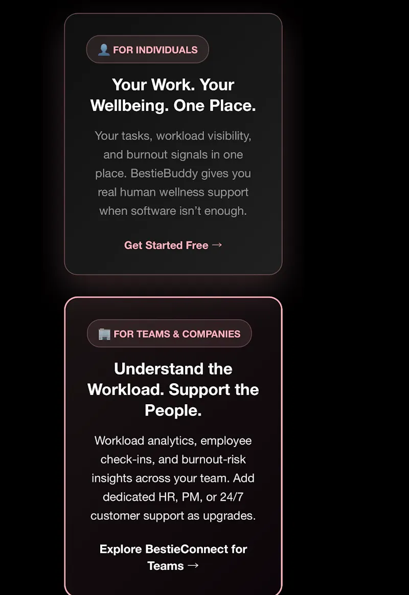 BestieConnect screenshot 2