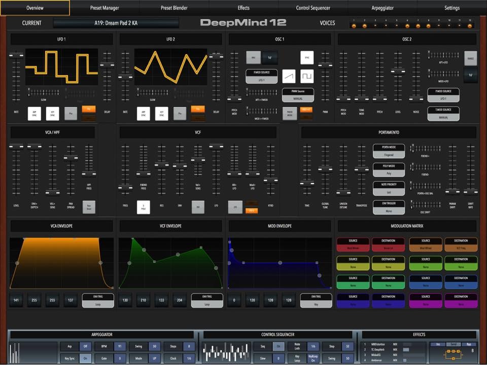 BEHRINGER DeepMind 12 49-key 12-voice Analog Synthesizer gallery image