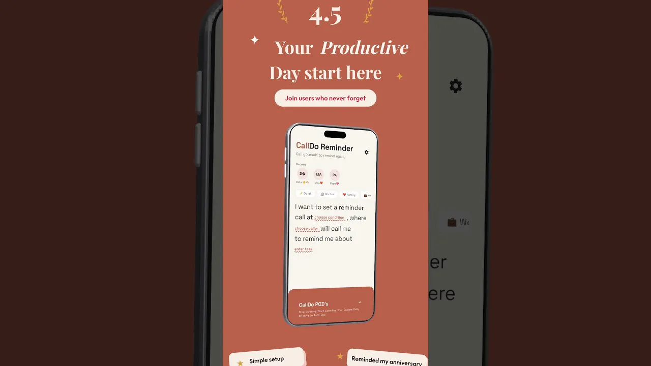 CallDO: Voice Call Reminder gallery image