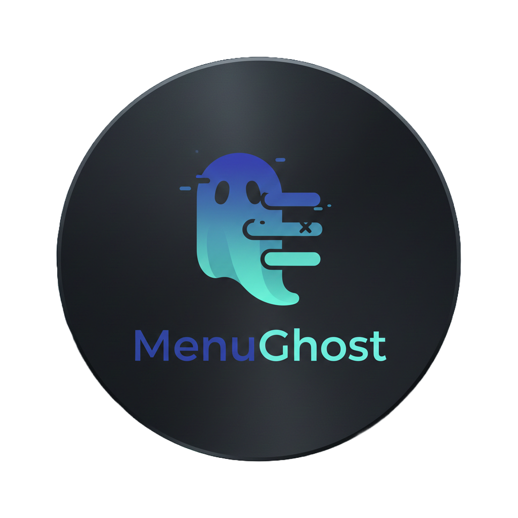 Customize Your GHL Sidebar (MenuGhost) - Product Hunt launch logo and brand identity