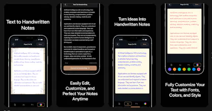 Text to Handwriting gallery image