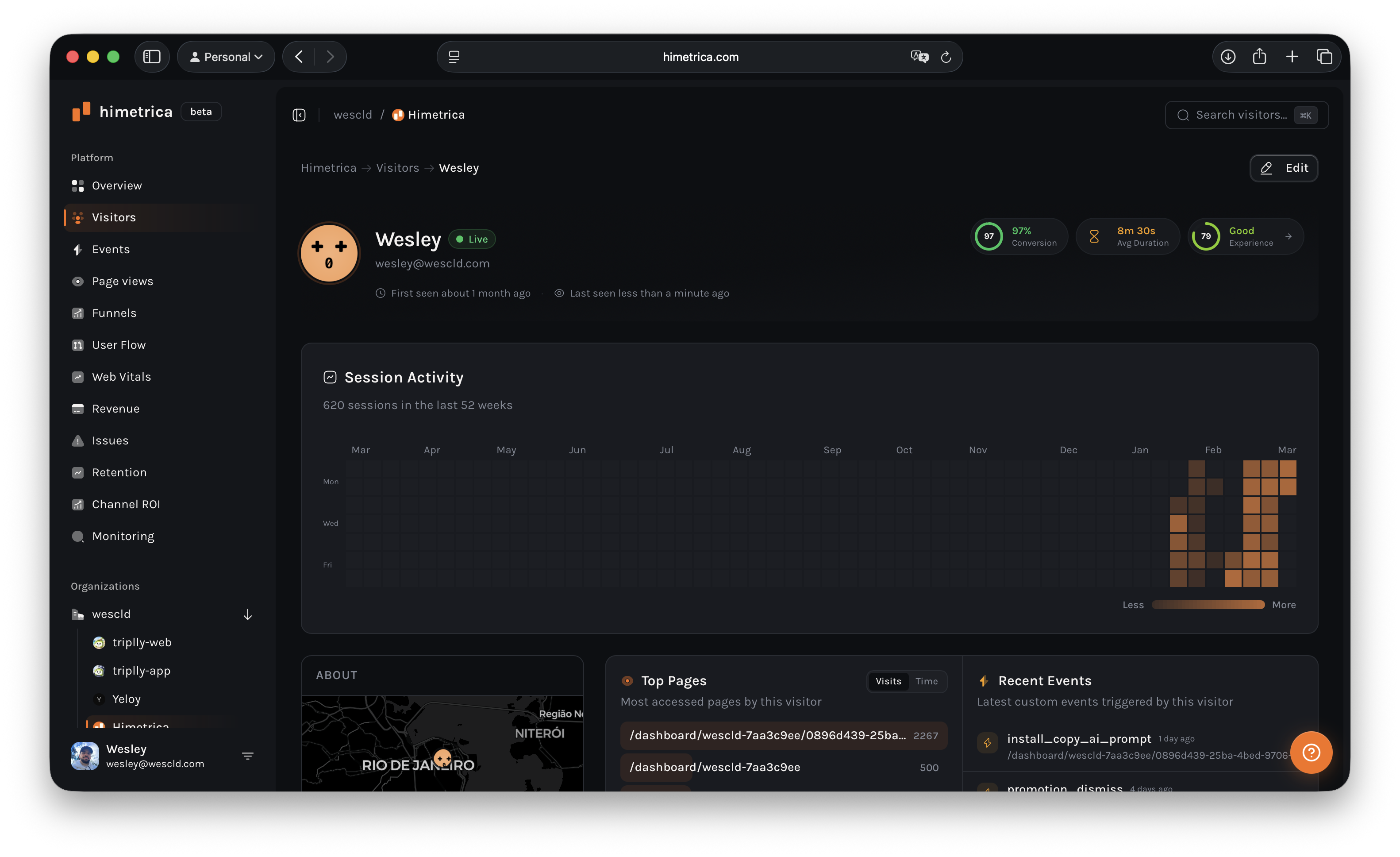 Himetrica  - Screenshot 5 showing product features and functionality