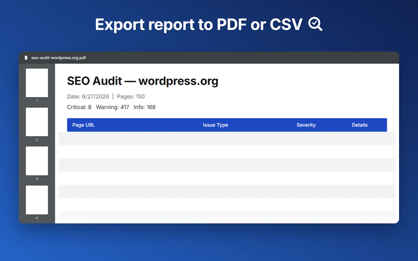Site Audit Tool screenshot 3
