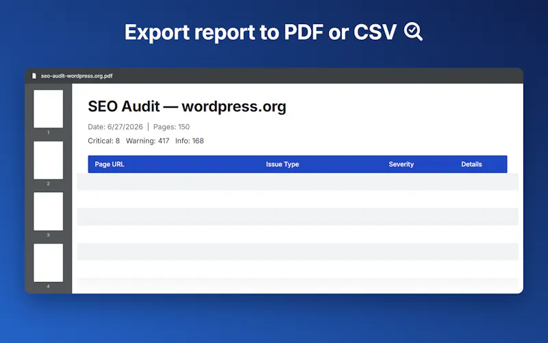 Site Audit Tool screenshot 3