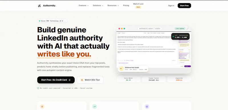Authormity: LinkedIn Authority Builder screenshot 1