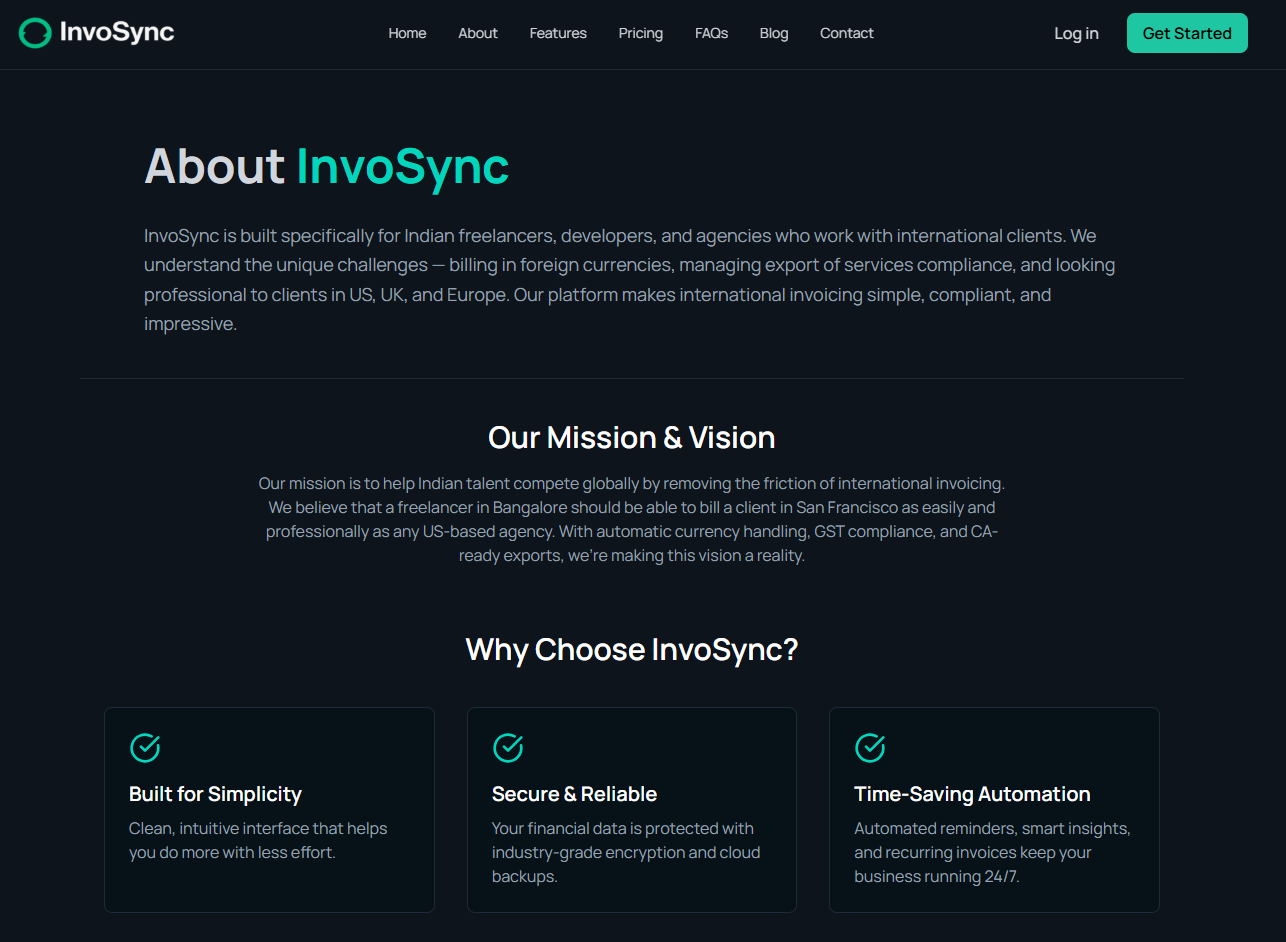 InvoSync gallery image