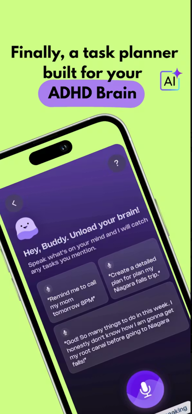 Noro ADHD Planner - Main product screenshot demonstrating key features and user interface