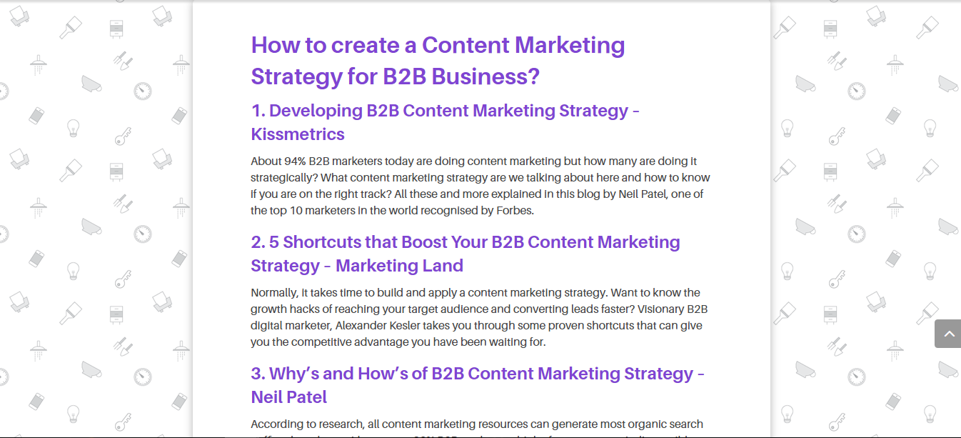 Content Marketing Resources gallery image