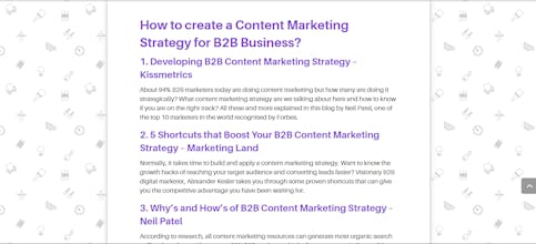 Content Marketing Resources gallery image
