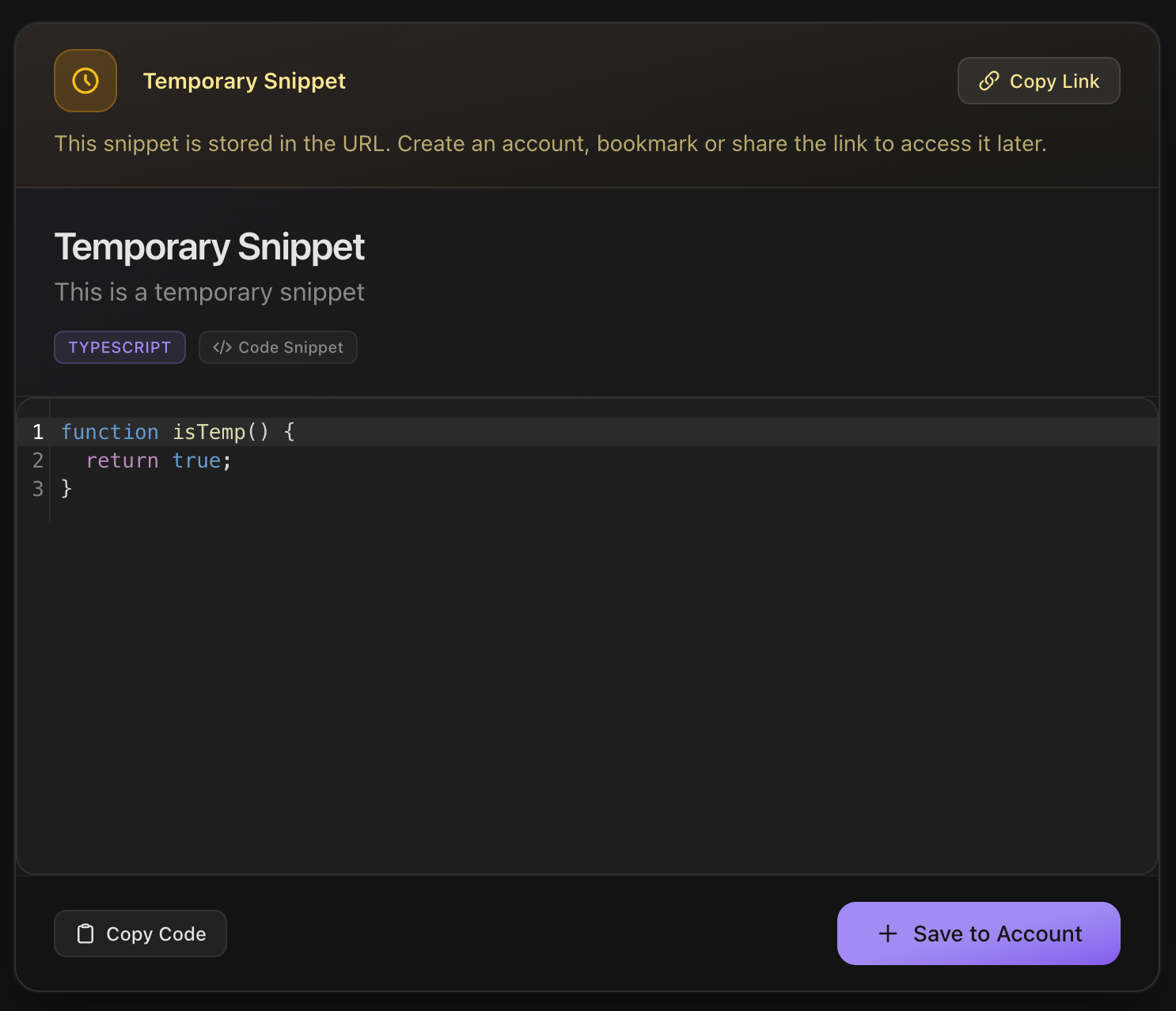 Snipp - Screenshot 3 showing product features and functionality