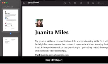 Notion CV Template (Free) gallery image