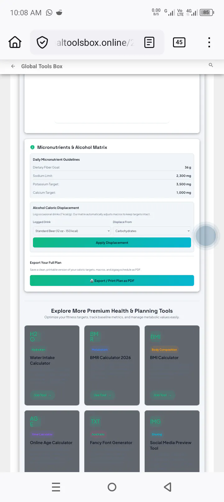 Calorie Calculator & TDEE gallery image