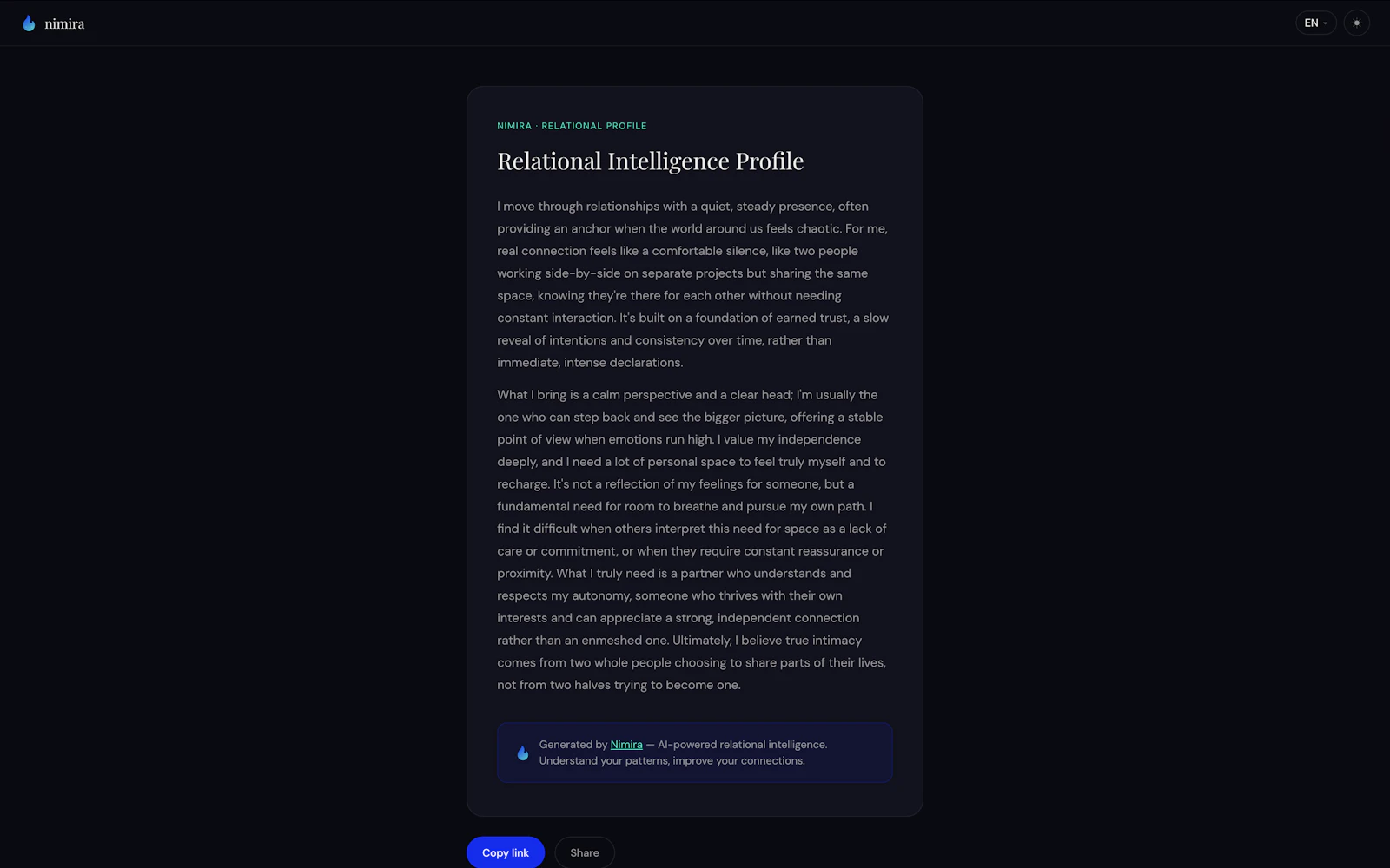 Nimira screenshot 3