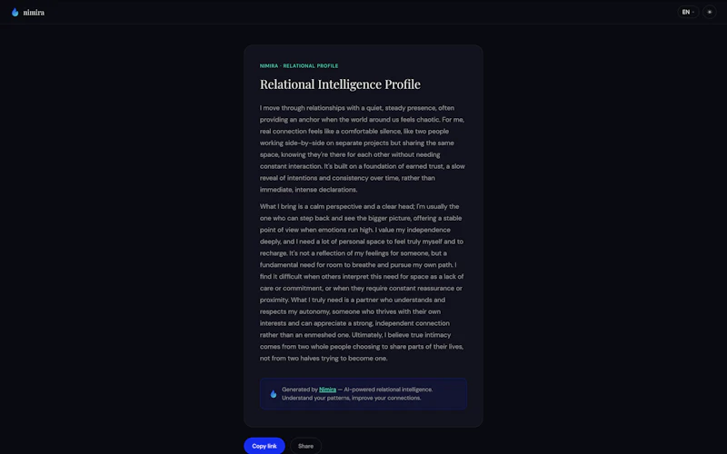 Nimira screenshot 3