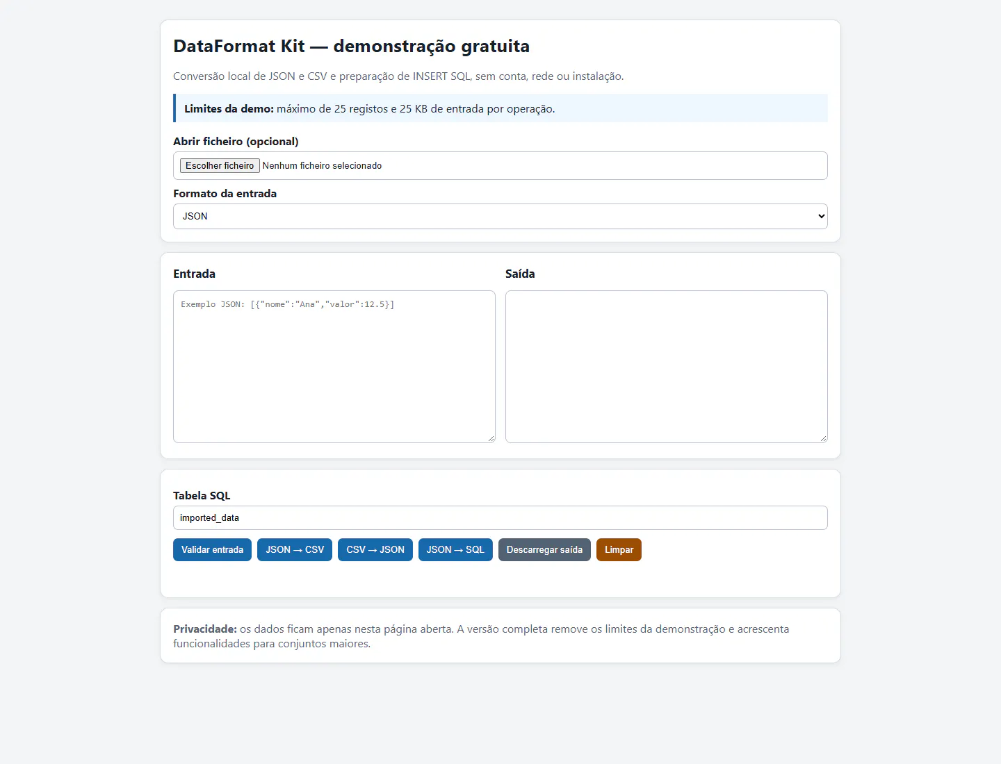 DataFormat Kit gallery image