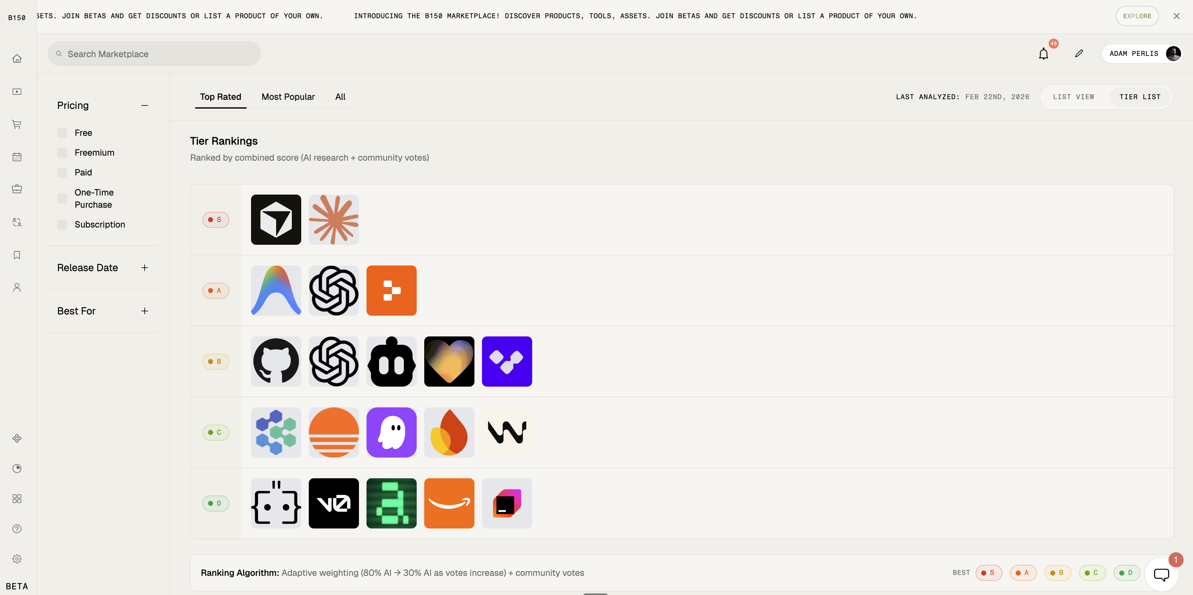 B150 Marketplace gallery image