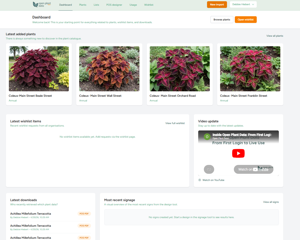 Open Plant Data gallery image