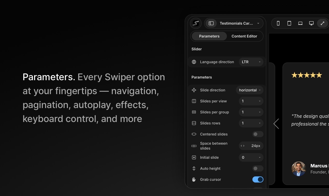 Swiper Studio gallery image