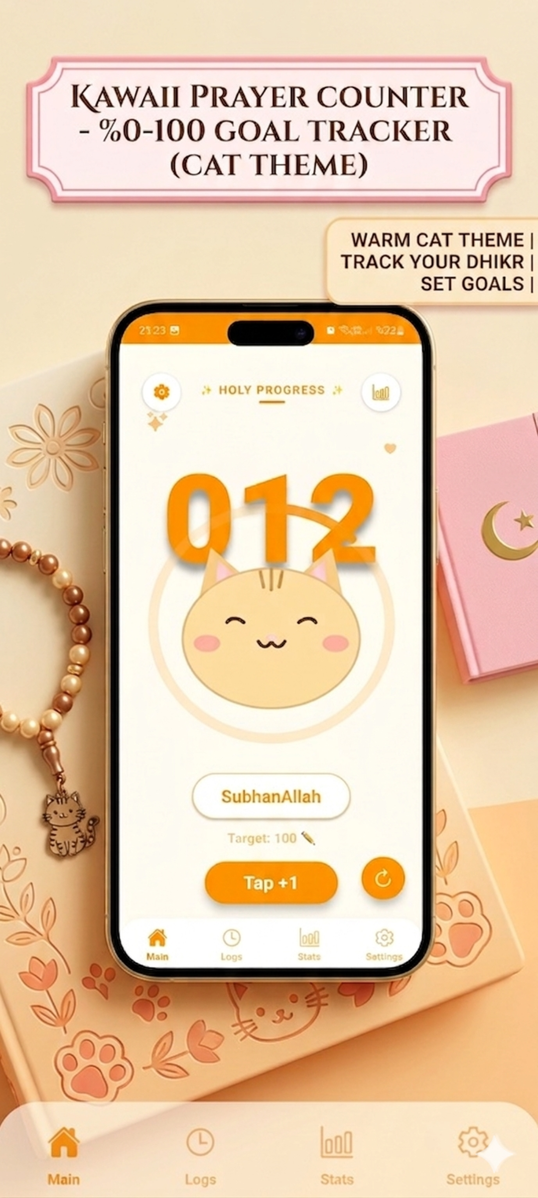 Kawaii Prayer Counter: Tasbih gallery image
