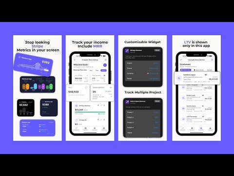 Launchly - Stripe Widget App
