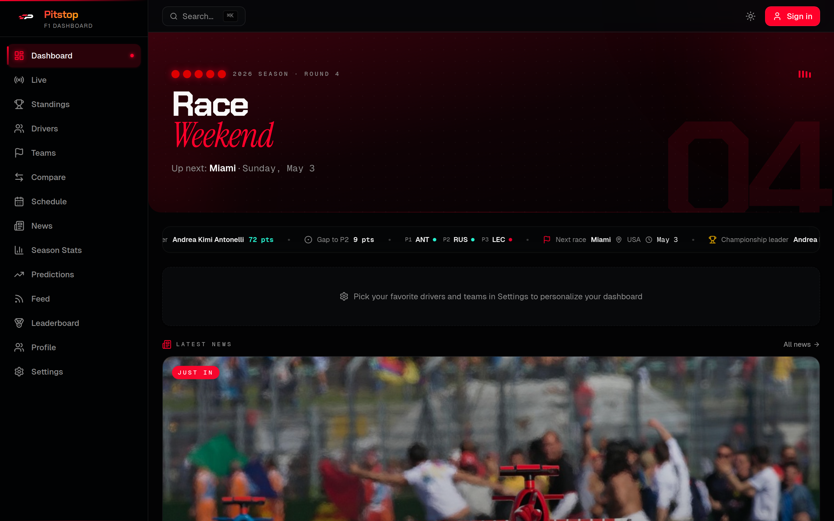 Pitstop gallery image