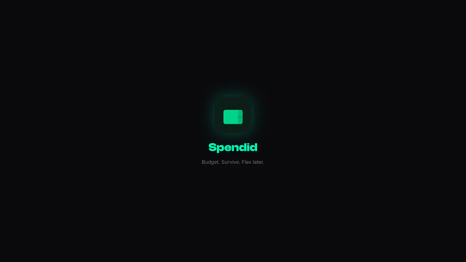 Spendid — Budget. Survive. Flex later. screenshot 1