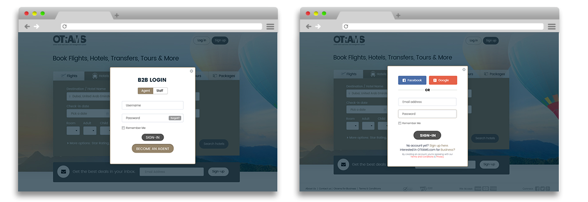 OTRAMS Software gallery image