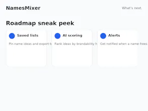 NamesMixer gallery image
