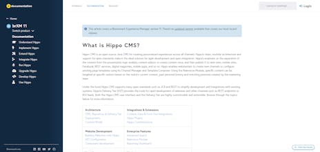 Hippo CMS gallery image