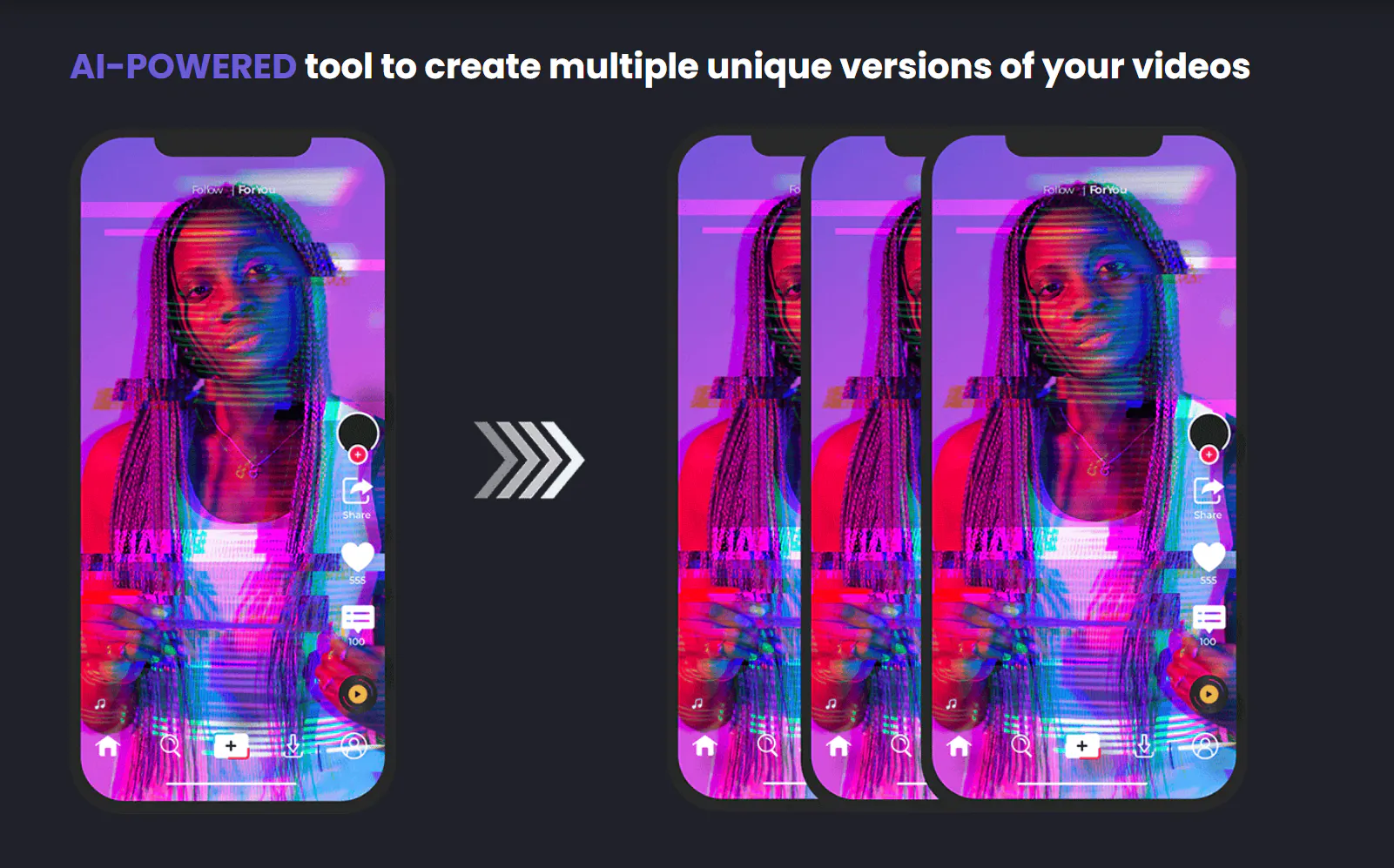 UVAI - video uniqueness Tool gallery image