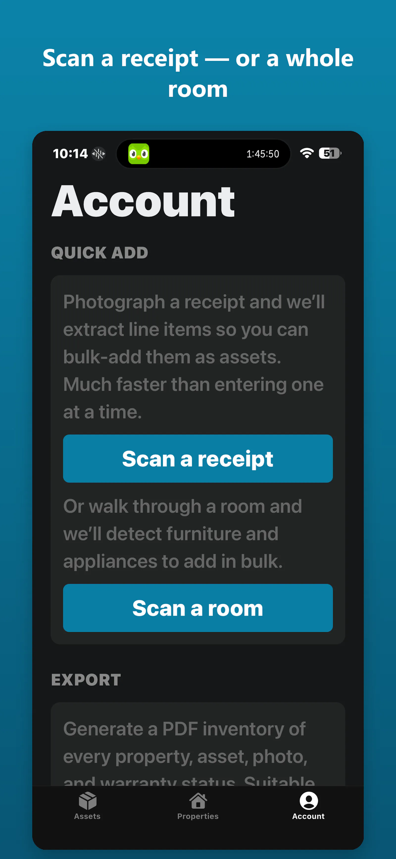 Asset Vault screenshot 2