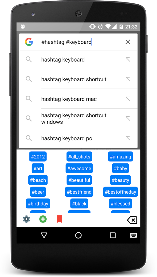 TaTag! Hashtag Keyboard gallery image