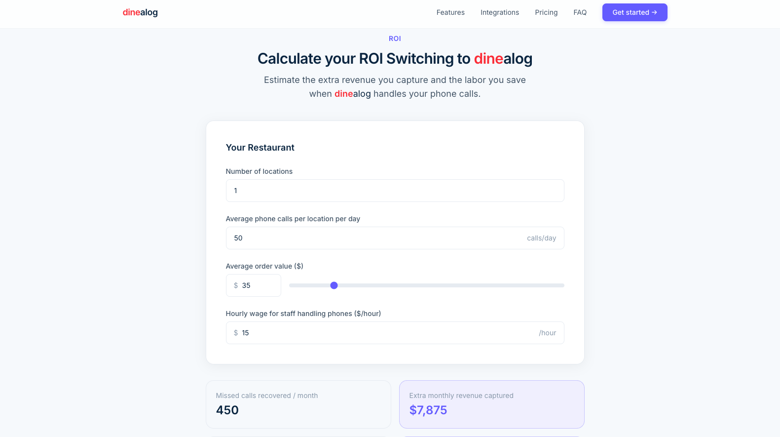 Dinealog gallery image