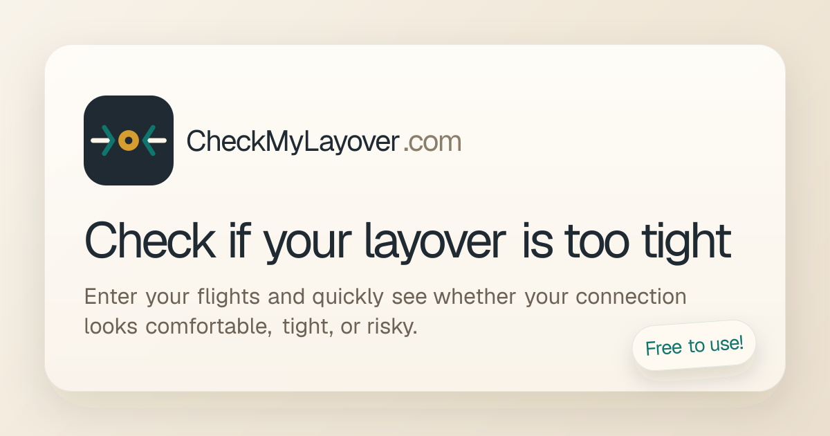 CheckMyLayover gallery image