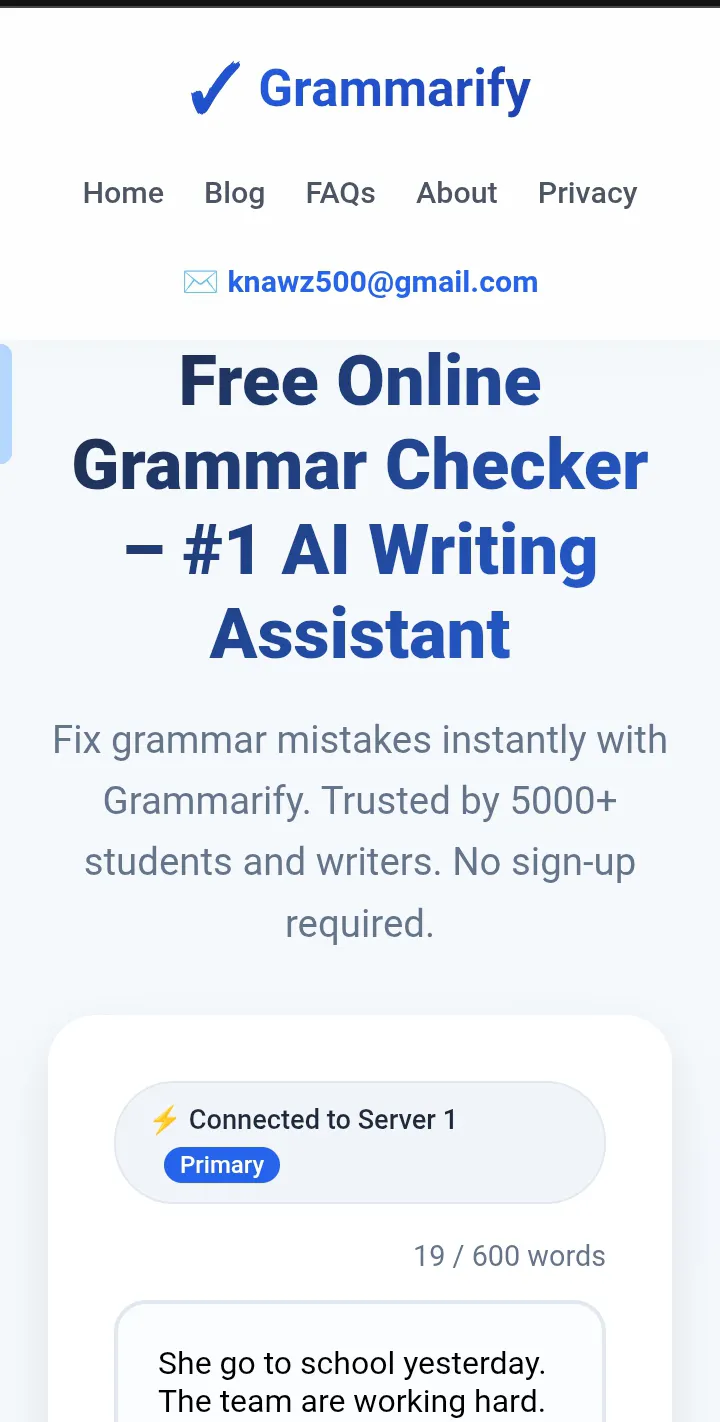Grammarify