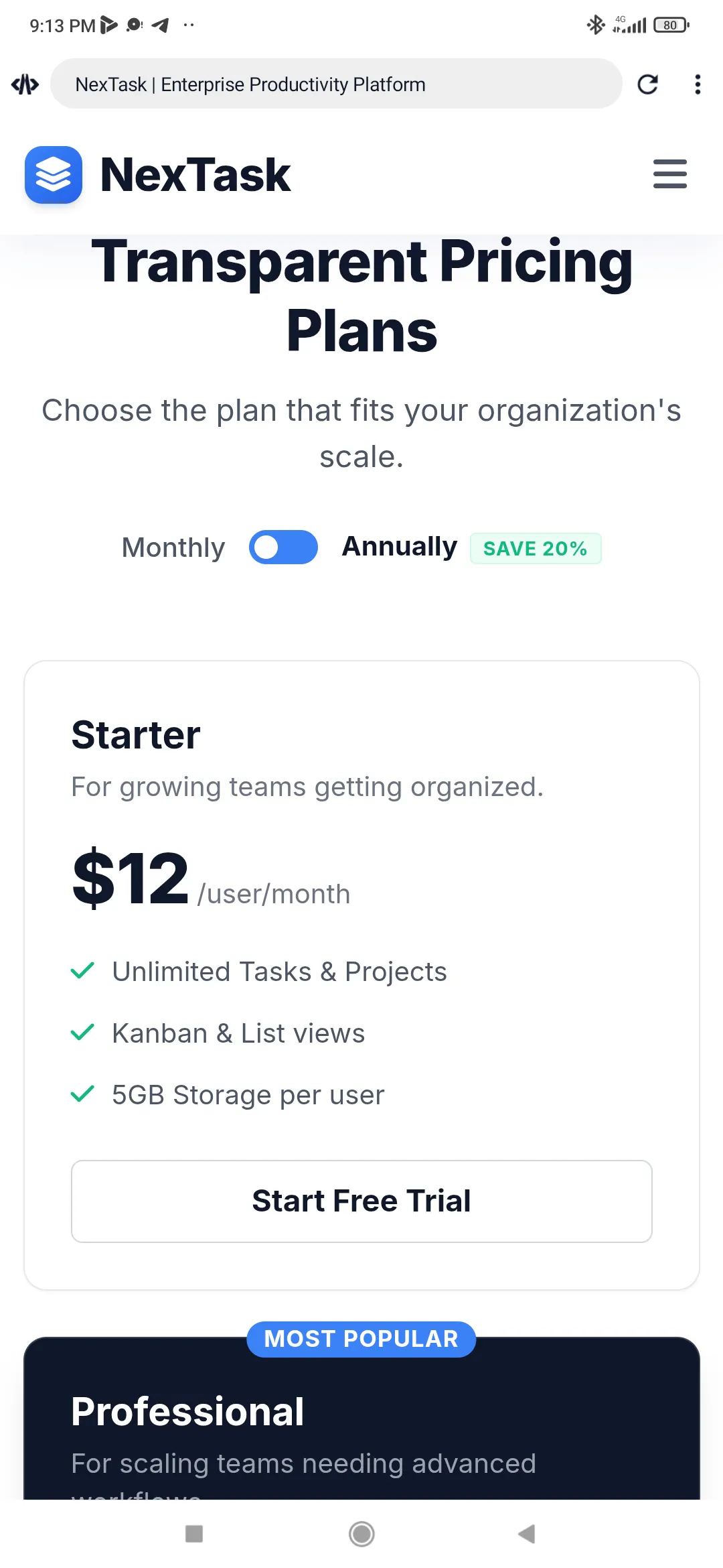 NexTask gallery image